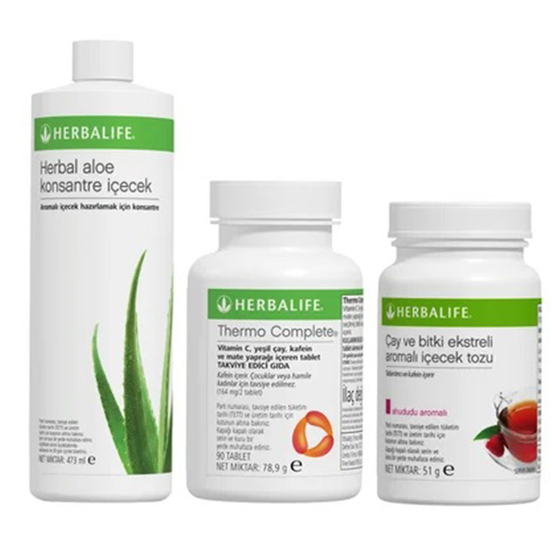 1 Aloe 1 Çay 1 Thermo Seti