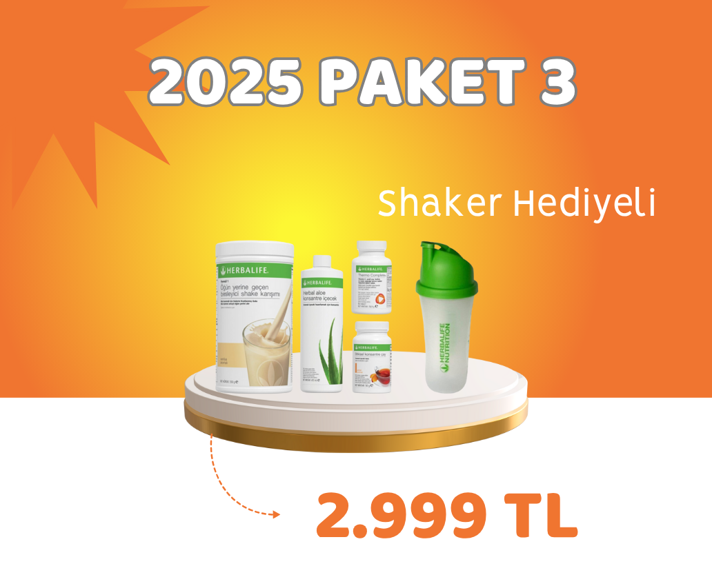 2025 Paket 3 - Shaker Hediyeli