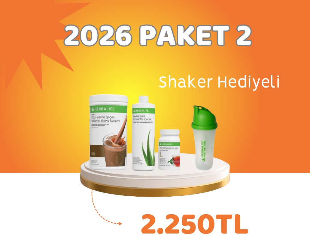 2026 Paket 2 - Shaker Hediyeli