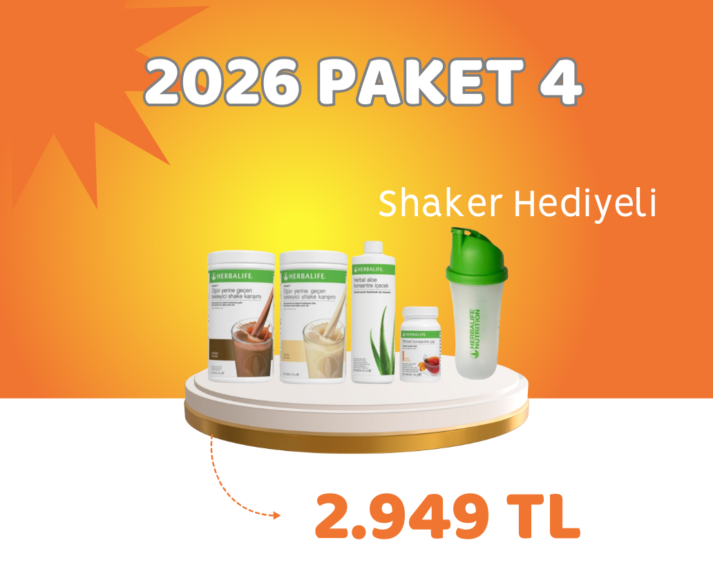 2026 Paket 4 - Shaker Hediyeli
