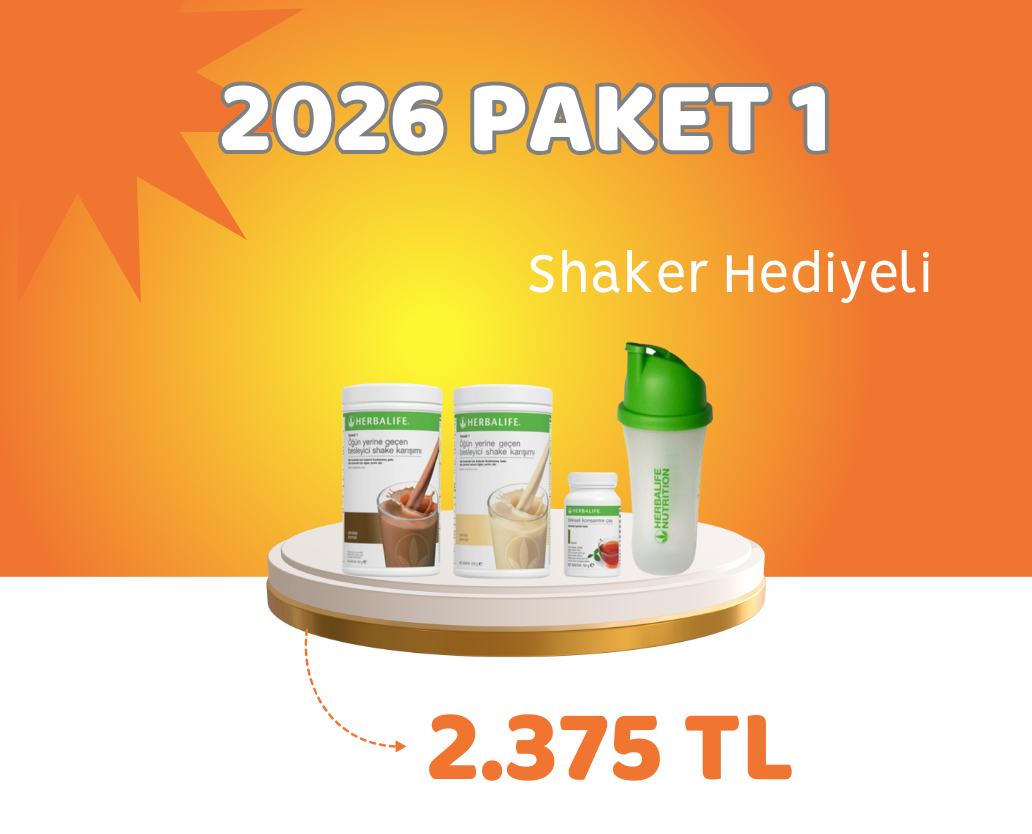 2026 Paket 1 - Shaker Hediyeli